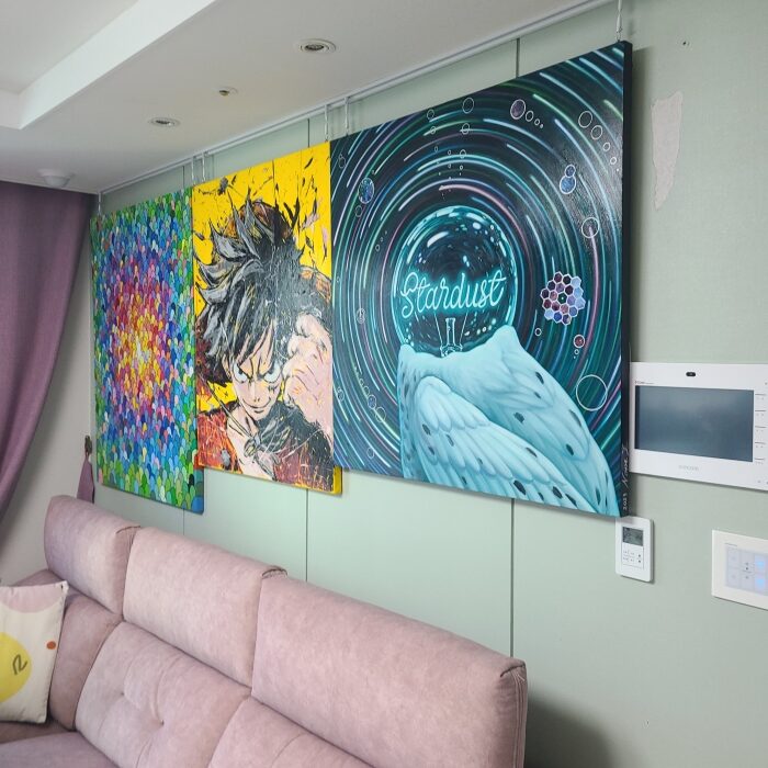 무타공 액자레일- 하남